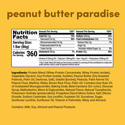 peanut butter paradise