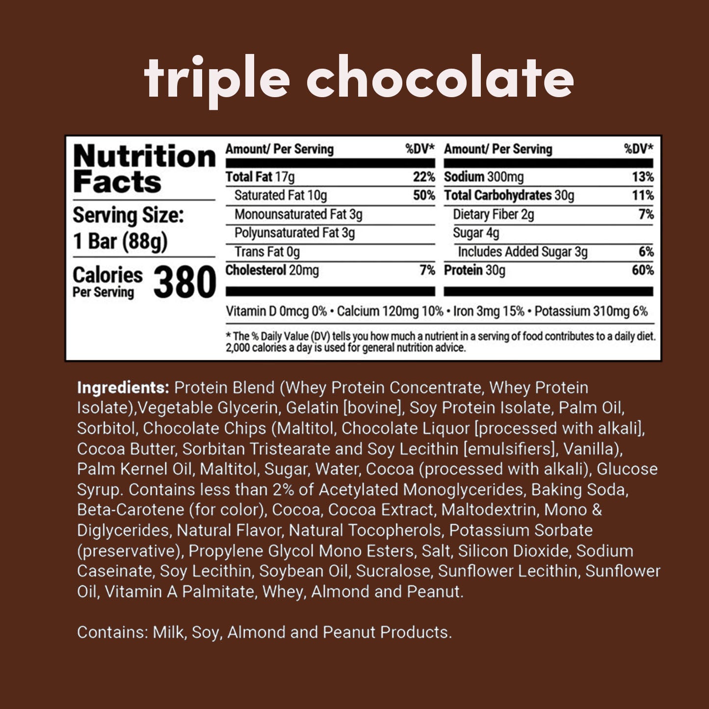 triple chocolate
